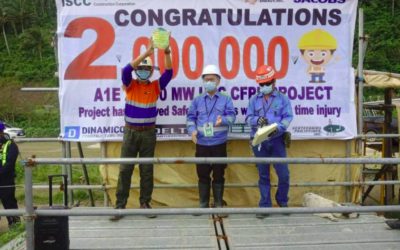 A1E achieves 2 Million Safe Man-Hours